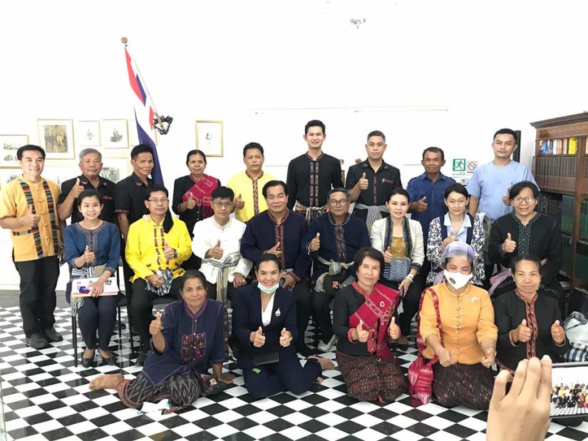 The Judges and his officers from Department of Social Development, Kalasin Province